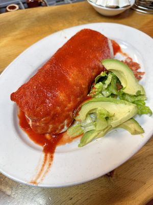 Burrito  at Notchtop Bakery and Cafe in Estes Park