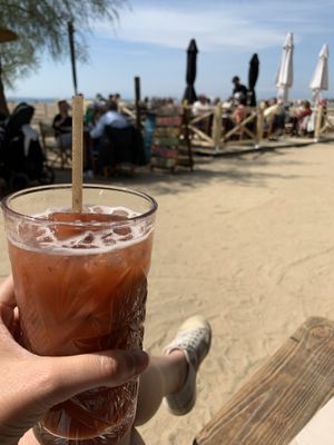   at Ona Beach Bar in Roses