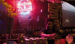 Signature cocktails at Ona Beach Bar in Roses