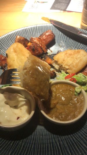 Ooooh curry sauce 🥰 #Veganuary at Wagamama in Harrogate