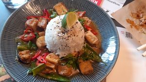 Tofu raiskukaree at Wagamama in Harrogate