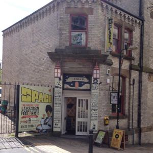 outside  at Major Tom's Social in Harrogate