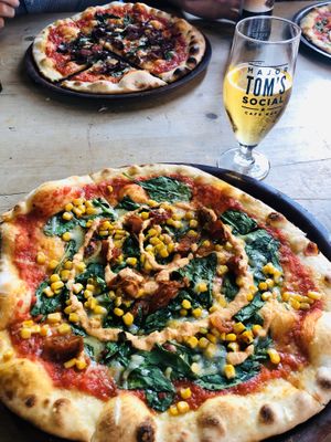 🍕 at Major Tom's Social in Harrogate