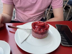 Veganes Küchlein at Eugens Bio Cafe Restaurant in Konstanz