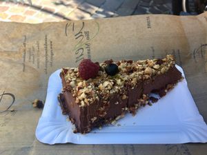 Schokolademussen at Eugens Bio Cafe Restaurant in Konstanz