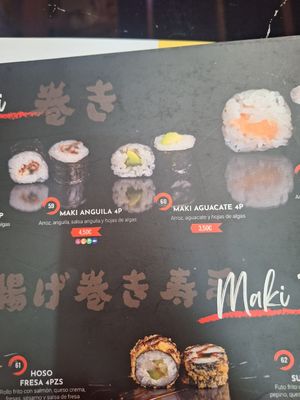Maki at Ramen Yi in Benidorm