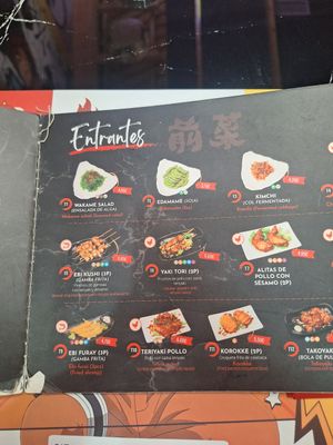 Sides at Ramen Yi in Benidorm