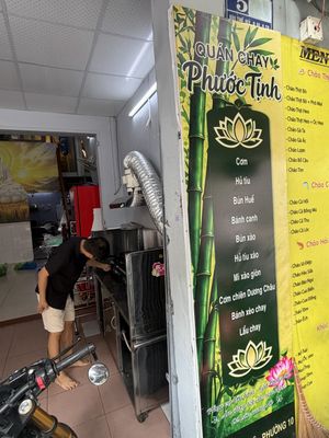 Menu   at Chay Phuoc Tinh in Ho Chi Minh