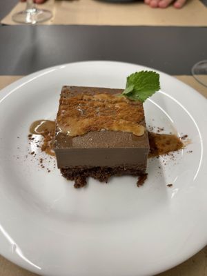 Tarta de chocolate  at Km.0 in San Sebastian