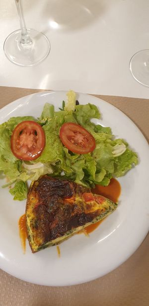 Quiche at Km.0 in San Sebastian