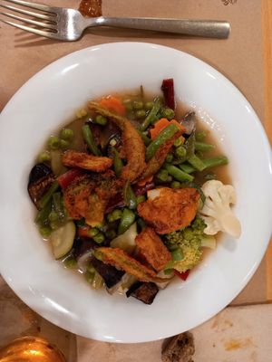 Menestra ( menú) at Km.0 in San Sebastian