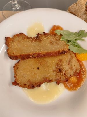 Escalopes at Km.0 in San Sebastian