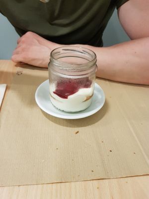 Tarta de queso at Km.0 in San Sebastian