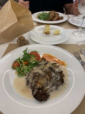 Mussaka at Km.0 in San Sebastian