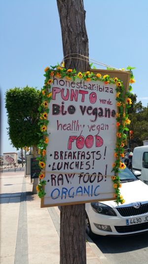 Insegna  at HōnestBar:Ibiza  in Ibiza