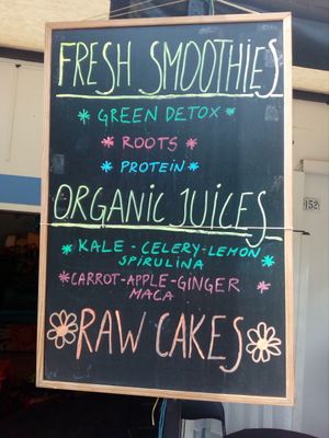 Blackboard 1 at HōnestBar:Ibiza  in Ibiza