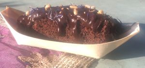 Choco and Pistachio Cake at HōnestBar:Ibiza  in Ibiza