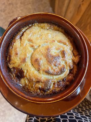 Vegan & gluten free moussaka  at Gran Aladino in Corfu