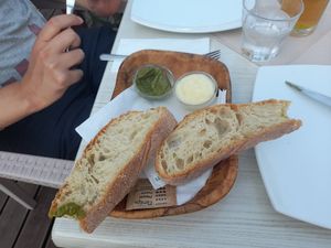 greetings from the kitchen at Gran Aladino in Corfu