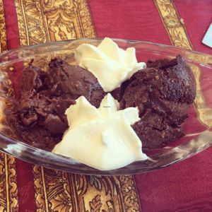 vegan Icecream and vegan cream!!!  at Gran Aladino in Corfu