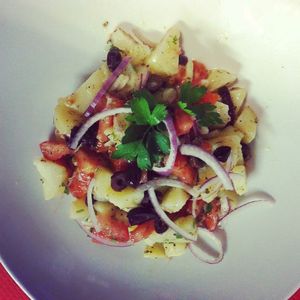 Potato salad  at Gran Aladino in Corfu