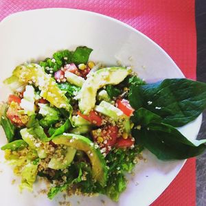 Avocado salad  at Gran Aladino in Corfu