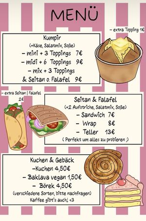 Current menu   at Sel's Kitchen  in Bayern
