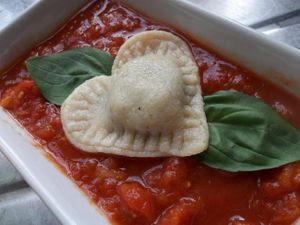 Photo of Vegan Ravioli from Jen Gaia Vegan from Bella Vegan Cafe in Cape Town. at Joburg Vegan in Johannesburg