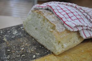 Photo of fresh vegan ciabatta at Joburg Vegan in Johannesburg