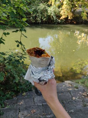 Seitan Dürum at Kumpir Queen in Bamberg