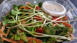 Almond Butter Pad Thai at NUDA in Beverly Hills