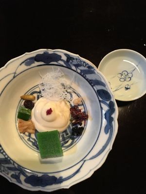 Cream of Tofu at Kakusho in Takayama