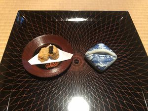 Deep fried sweet at Kakusho in Takayama