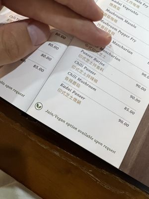   at Sangeetha in Kowloon