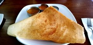 Cauliflower Masala Dosa at Sangeetha in Kowloon