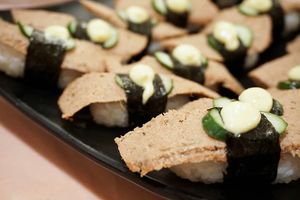 sushi at Meet At Sakura Veggie in Kowloon