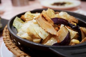 food at Meet At Sakura Veggie in Kowloon