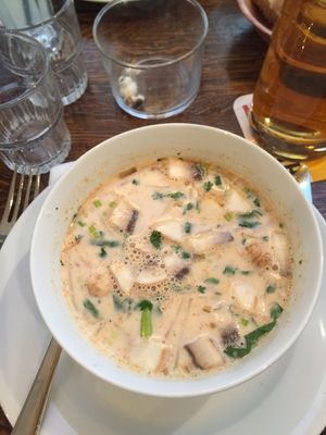 soupe at Brasserie LoLa in Paris