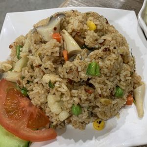 冬蔭炒飯 at Thai Vegetarian Food 泰國素食 in Kowloon