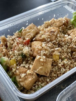 Deep Fried Tofu at Thai Vegetarian Food 泰國素食 in Kowloon