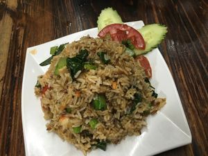 Thai Style Fried Rice at Thai Vegetarian Food 泰國素食 in Kowloon