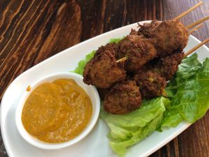 Satay at Thai Vegetarian Food 泰國素食 in Kowloon