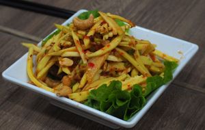 Green Mango Salad at Thai Vegetarian Food 泰國素食 in Kowloon