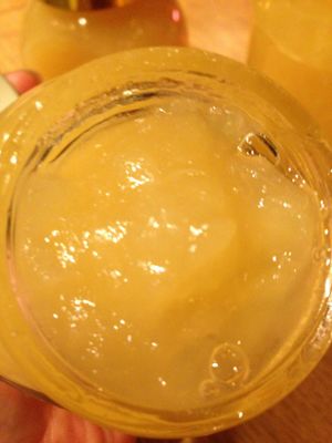 Please try our home made jam, no added white sugar, no preservatives. at Cafe Byron Bay in Tokyo