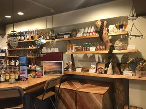 Handmade interiors  at Cafe Byron Bay in Tokyo