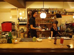 All staff speak fluent English  at Cafe Byron Bay in Tokyo