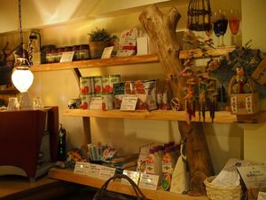 We sell organic/Vegan products at the shop too :)  at Cafe Byron Bay in Tokyo