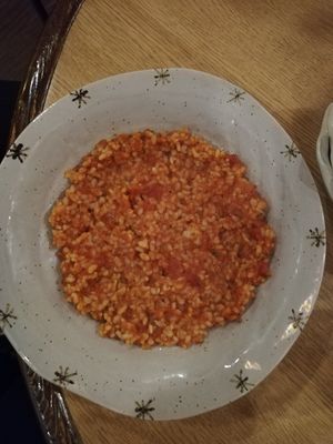 Vegan rissoto at Cafe Byron Bay in Tokyo