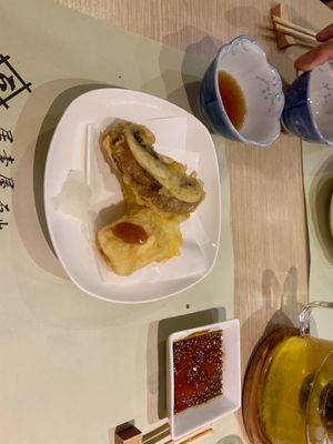 Tempura at Isoya Japanese Vegetarian in Hong Kong Island