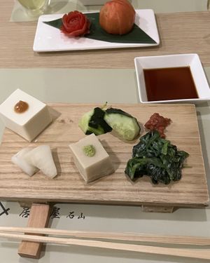   at Isoya Japanese Vegetarian in Hong Kong Island